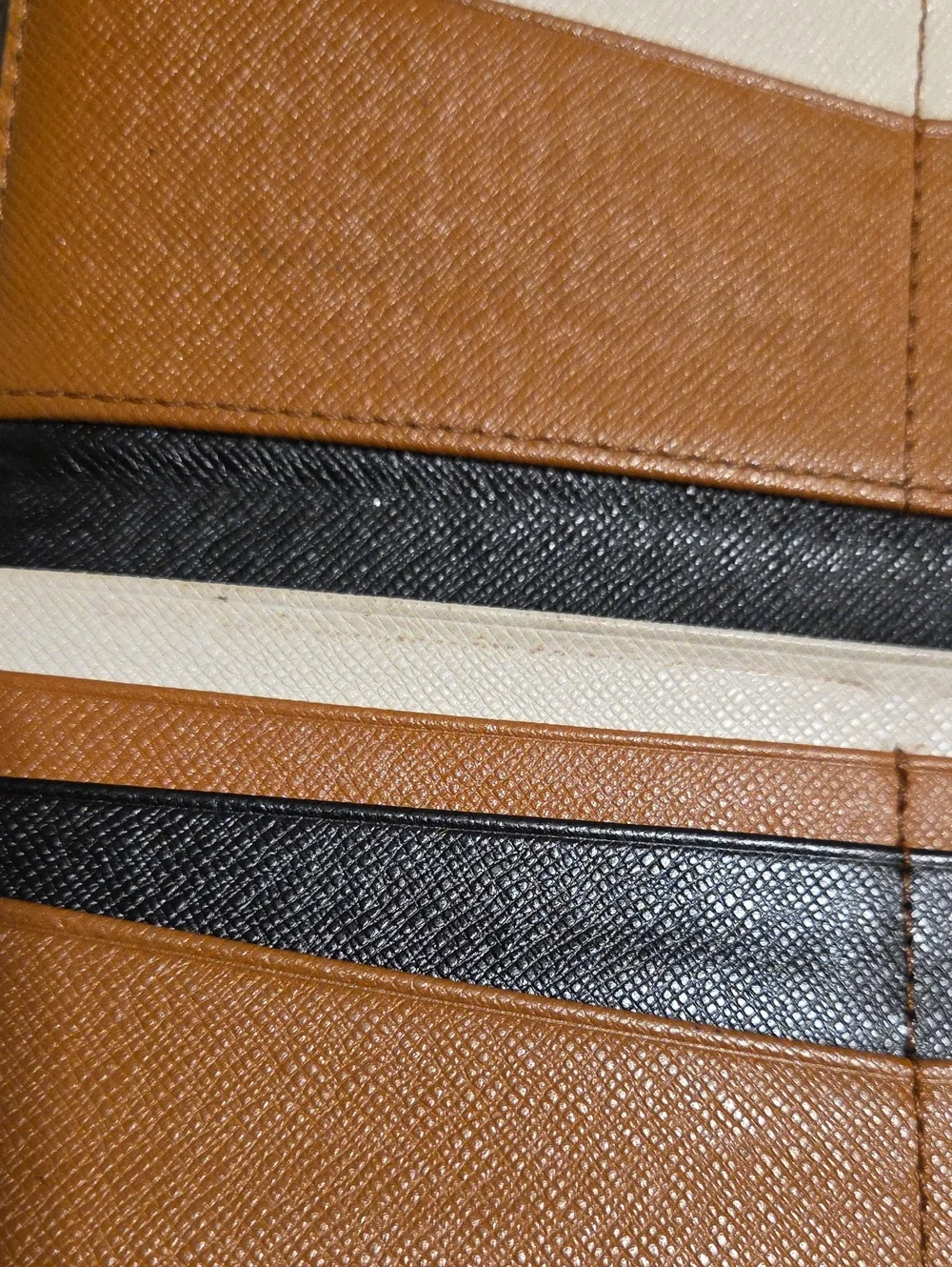 MICHAEL KORS Saffiano Color Block Carryall Long Wallet